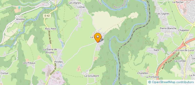 localisation de l'entreprise BAMELIO  BEAUZAC