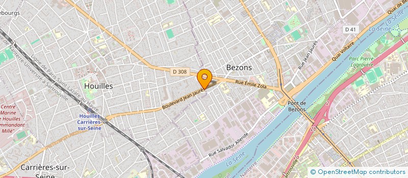 localisation de l'entreprise BAMEO  HOUILLES