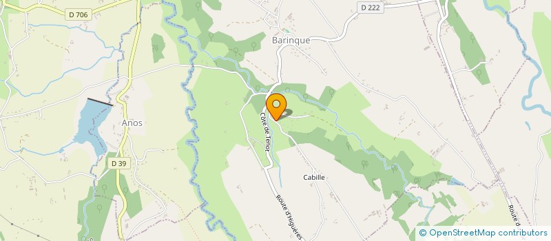 localisation de l'entreprise BAMESO à BARINQUE