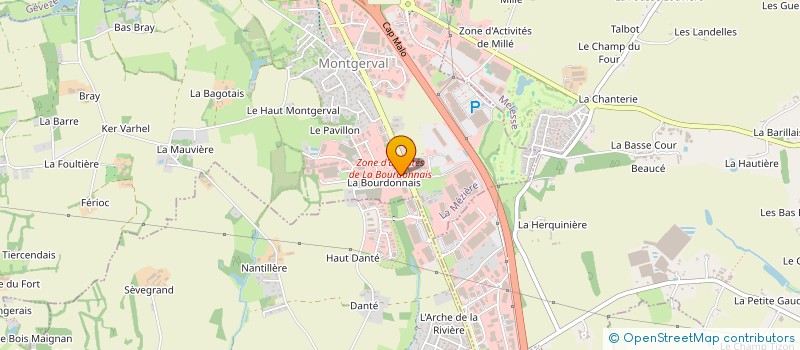 localisation de l'entreprise BAMGYZ à LA MEZIERE