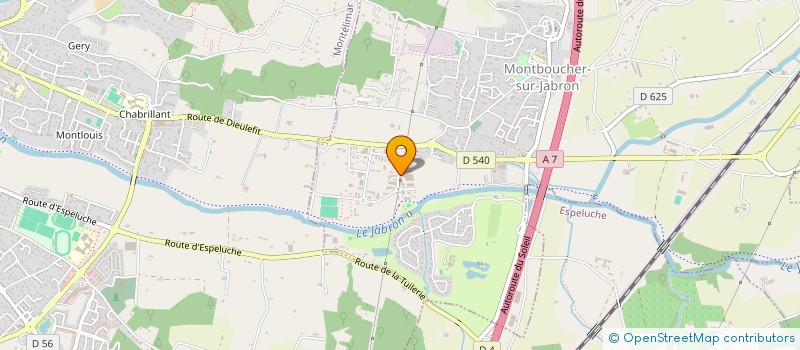 localisation de l'entreprise BAMI  MONTBOUCHER-SUR-JABRON