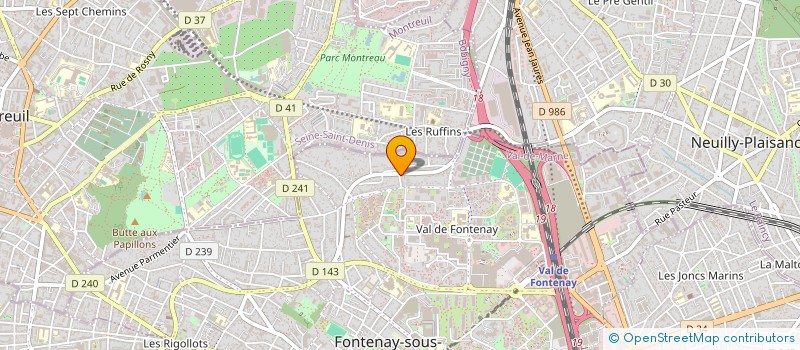 localisation de l'entreprise BAMIBENI à FONTENAY-SOUS-BOIS