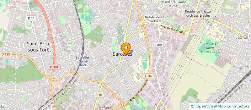 localisation de l'entreprise BAMIDBAR à SARCELLES