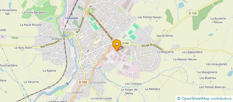 localisation de l'entreprise BAMIDIS à CHEMILLE-EN-ANJOU