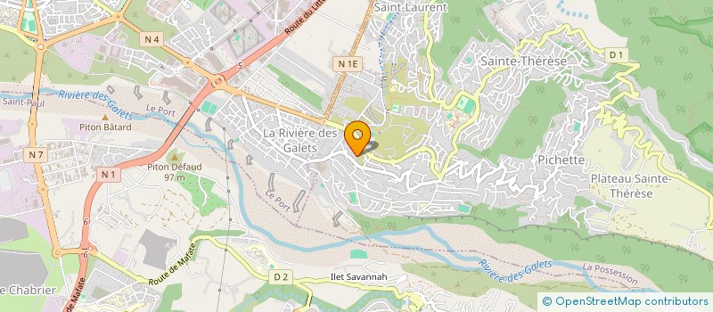 localisation de l'entreprise BAMILI E-SOLUTIONS à LA POSSESSION