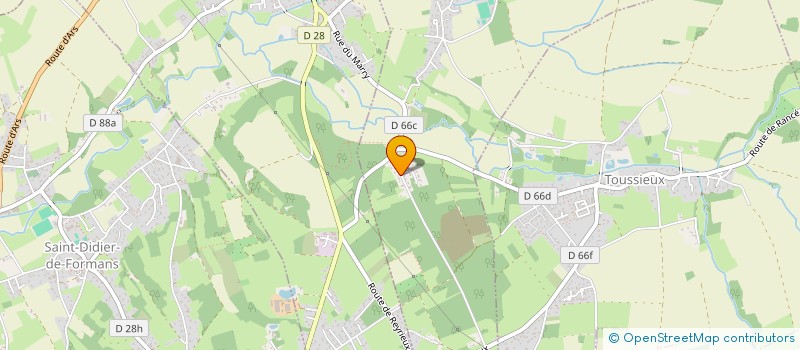 localisation de l'entreprise BAMINVEST  SAINT-GEORGES-DE-RENEINS