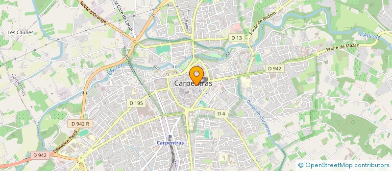 localisation de l'entreprise BAMJETO  CARPENTRAS