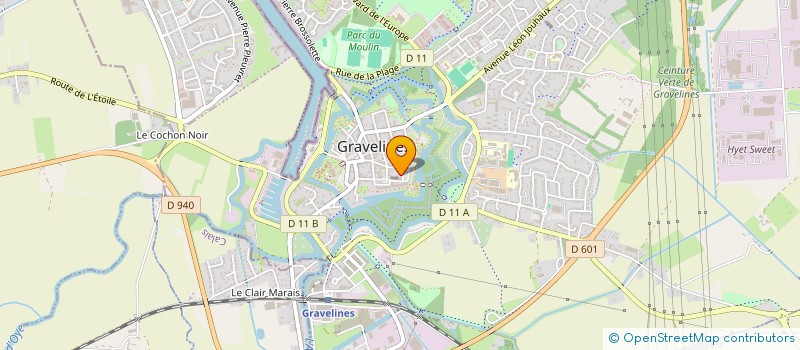 localisation de l'entreprise BAMM à GRAVELINES