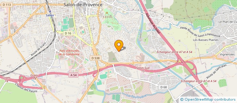 localisation de l'entreprise BAMM  SALON-DE-PROVENCE