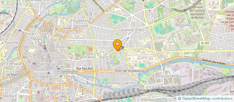 localisation de l'entreprise BAMM  RENNES