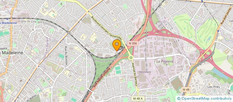 localisation de l'entreprise BAMMENTAL PAPIERS PEINTS à MARCQ-EN-BARŒUL