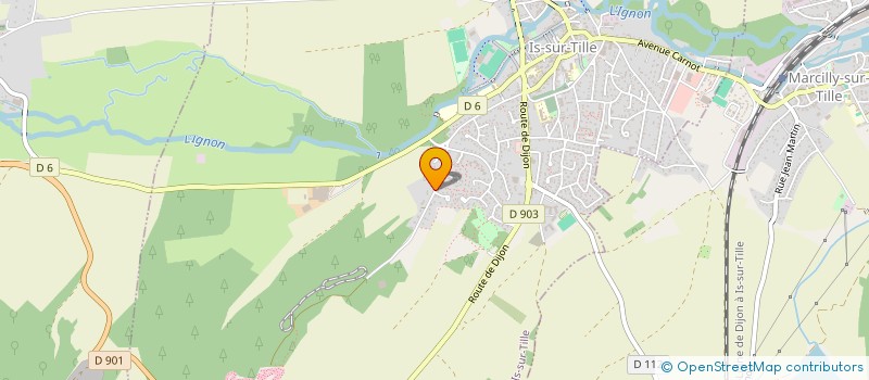 localisation de l'entreprise BAMMG VAILLAUT à IS-SUR-TILLE