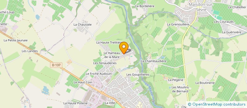 localisation de l'entreprise BAMMOU  AIGREFEUILLE-SUR-MAINE