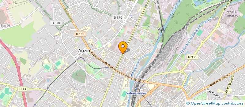 localisation de l'entreprise BAMN  ANZIN