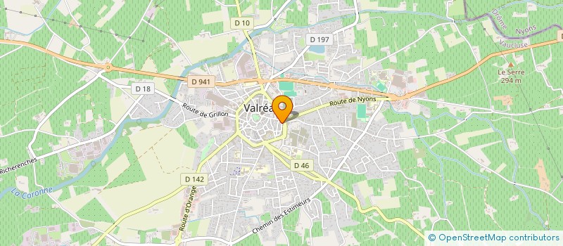 localisation de l'entreprise BAMS SYSTEME à VALREAS