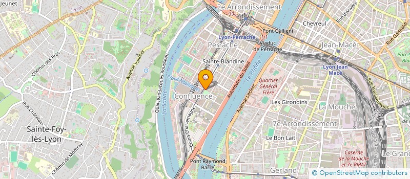localisation de l'entreprise BAMY DISTRIBUTION à LYON
