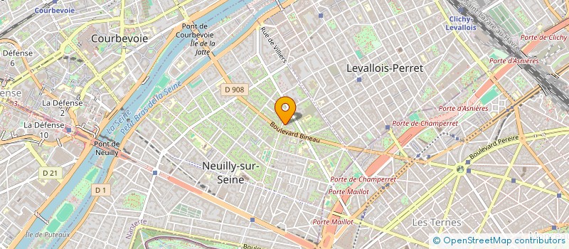 localisation de l'entreprise BAMY -NEUILLY-SUR-SEINE à NEUILLY-SUR-SEINE