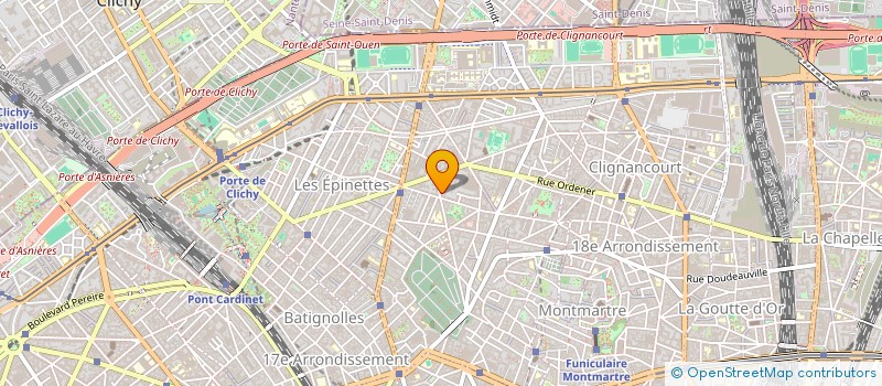 localisation de l'entreprise BAMY TRANS  PARIS