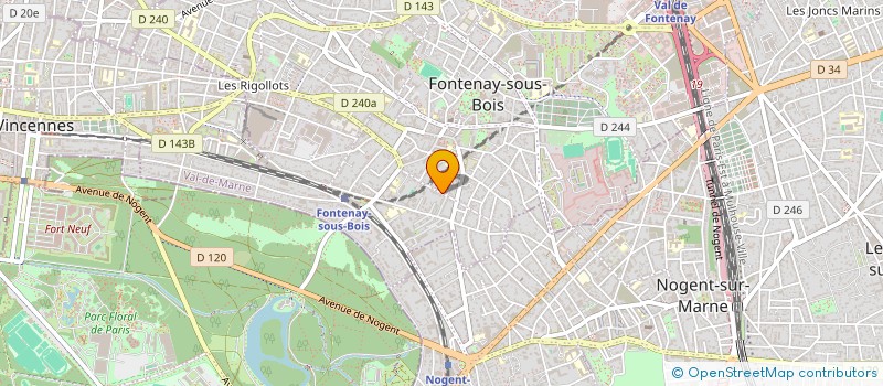 localisation de l'entreprise BAN ASBESTOS FRANCE à FONTENAY-SOUS-BOIS