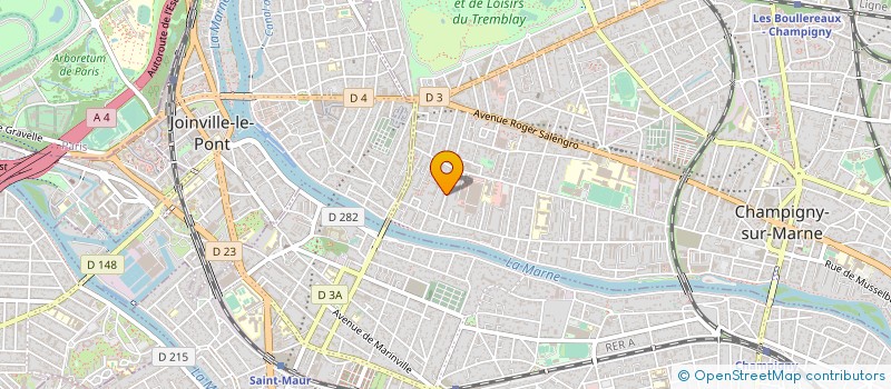 localisation de l'entreprise BAN DI BARI SECONDO à CHAMPIGNY-SUR-MARNE