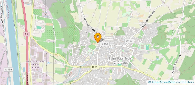 localisation de l'entreprise BAN IMMOBILIER  SAINT-PAUL-TROIS-CHATEAUX