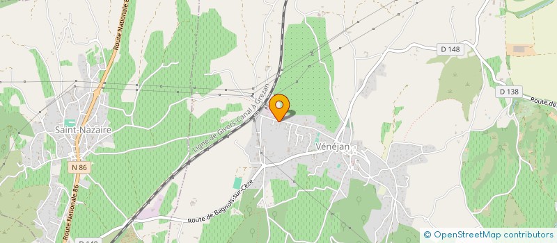 localisation de l'entreprise BAN MUAY THAI GYM (BMTG)  VENEJAN