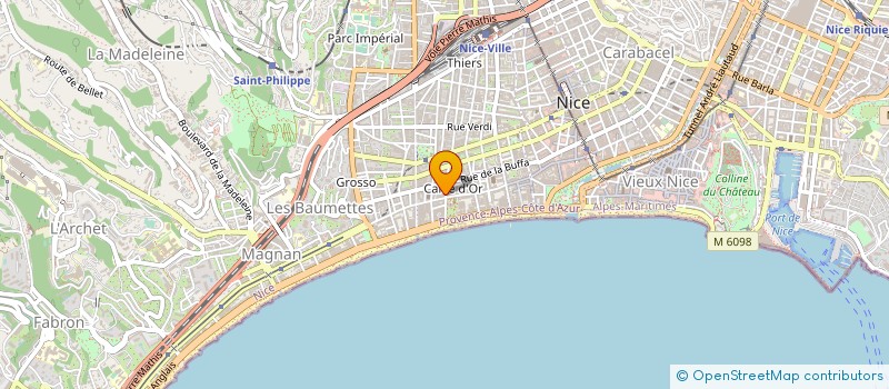 localisation de l'entreprise BAN & SON à NICE