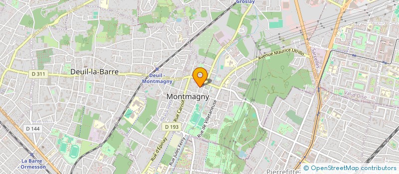 localisation de l'entreprise BANA BA BONANGOME O FRENSI (3BF)  MONTMAGNY