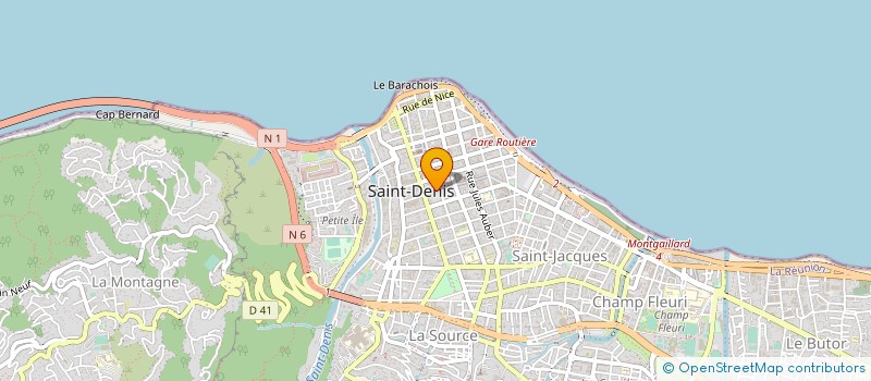 localisation de l'entreprise BANA FILS à SAINT-DENIS