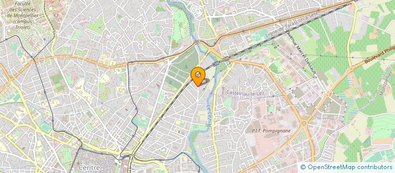 localisation de l'entreprise BANABOO PRODUCTION à MONTPELLIER