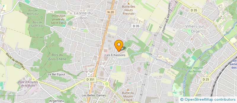 localisation de l'entreprise BANAH GENERATION à LONGPONT-SUR-ORGE