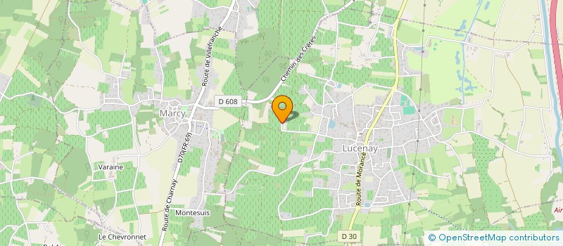 localisation de l'entreprise BANAMA  LUCENAY