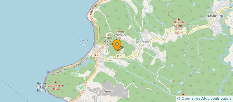 localisation de l'entreprise BANAMAB  DESHAIES