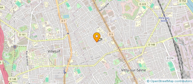 localisation de l'entreprise BANANA CONSULTING à VITRY-SUR-SEINE