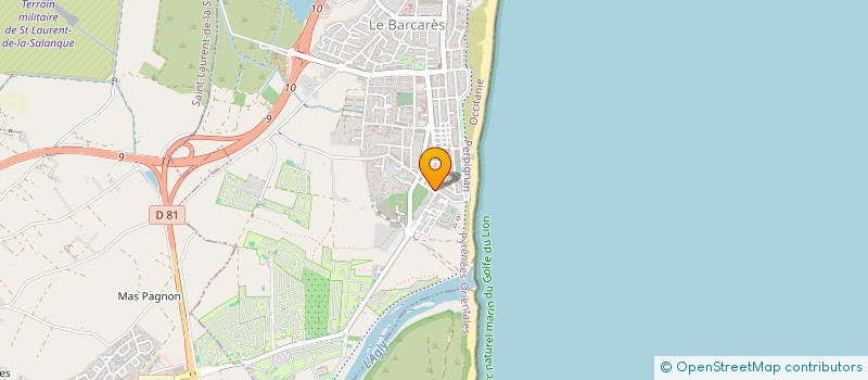 localisation de l'entreprise BANANA LODGE  LE BARCARES