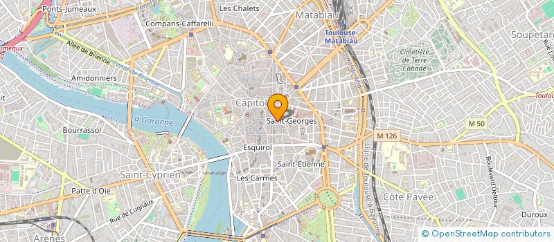 localisation de l'entreprise BANANA-POMME à TOULOUSE