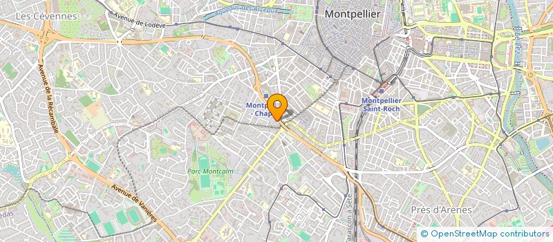 localisation de l'entreprise BANANA STREET à MONTPELLIER