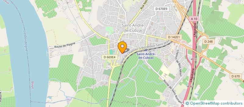 localisation de l'entreprise BANANASSO  SAINT-ANDRE-DE-CUBZAC