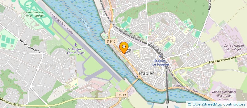 localisation de l'entreprise BANANCORP  ETAPLES