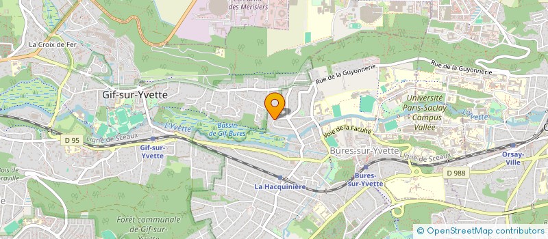 localisation de l'entreprise BANANEH à BURES-SUR-YVETTE
