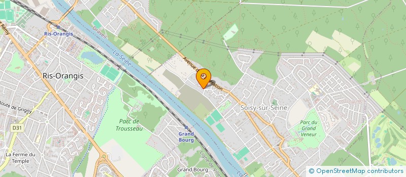 localisation de l'entreprise BANANES & MARCHES à SOISY-SUR-SEINE