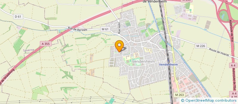 localisation de l'entreprise BANARI PLATRERIE  VENDENHEIM