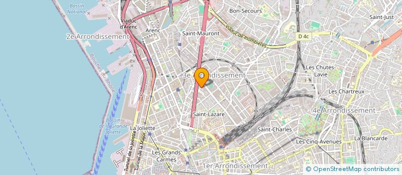 localisation de l'entreprise BANASR  MARSEILLE