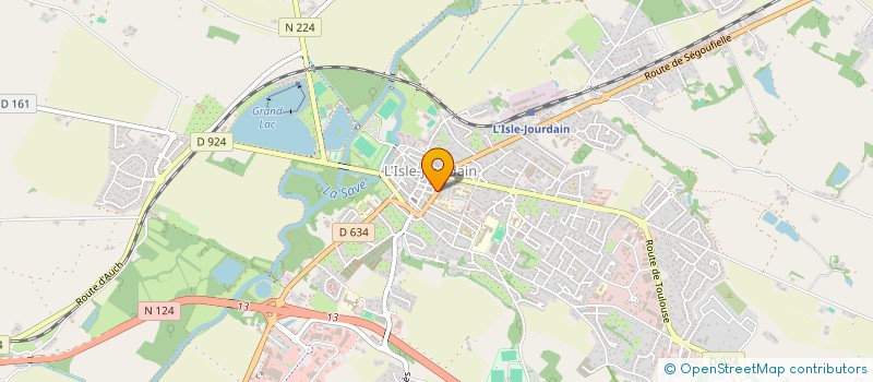 localisation de l'entreprise BANASZAK-CATALA à L'ISLE-JOURDAIN