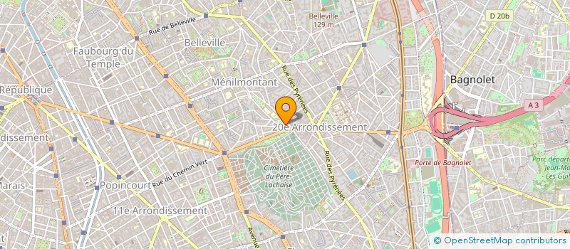 localisation de l'entreprise BANATES  PARIS