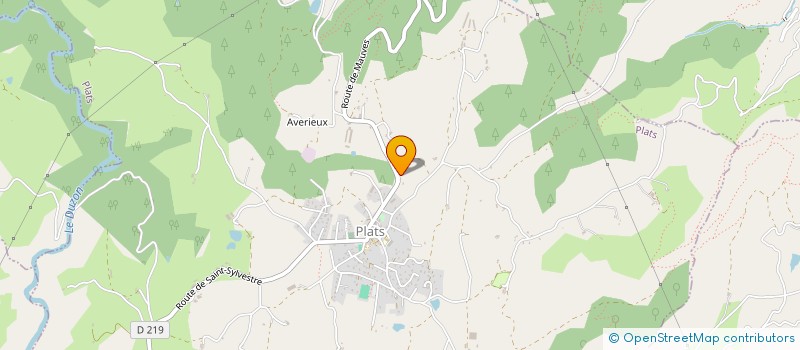 localisation de l'entreprise BANC ENERGIE  PLATS