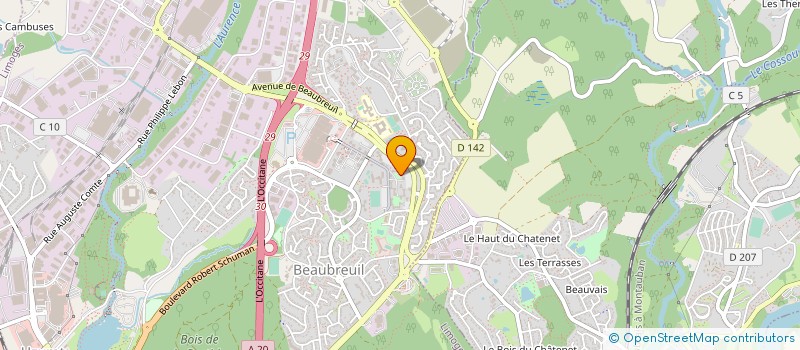 localisation de l'entreprise BANCAR AHMET  RILHAC-RANCON