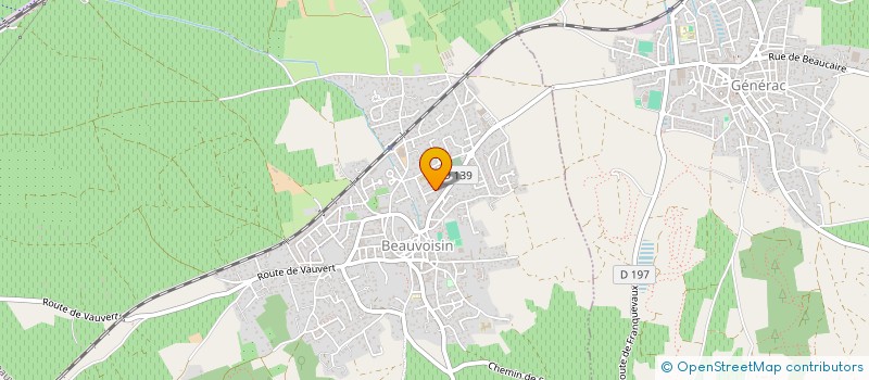 localisation de l'entreprise BANCAREL CORDELLA  GENERAC