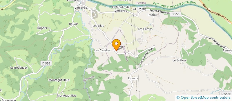 localisation de l'entreprise BANCAREL MP SAINT COME D'OLT  SAINT-COME-D OLT