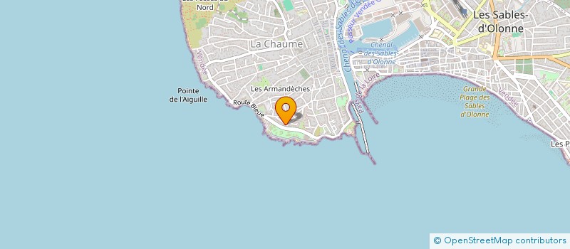 localisation de l'entreprise BANCARELLO INVEST  LES SABLES-D'OLONNE